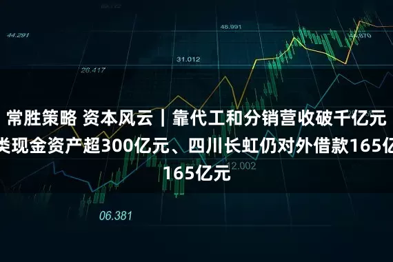 常胜策略 资本风云｜靠代工和分销营收破千亿元，类现金资产超300亿元、四川长虹仍对外借款165亿元