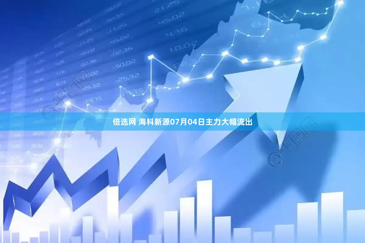 倍选网 海科新源07月04日主力大幅流出