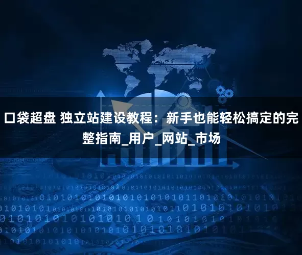 口袋超盘 独立站建设教程：新手也能轻松搞定的完整指南_用户_网站_市场